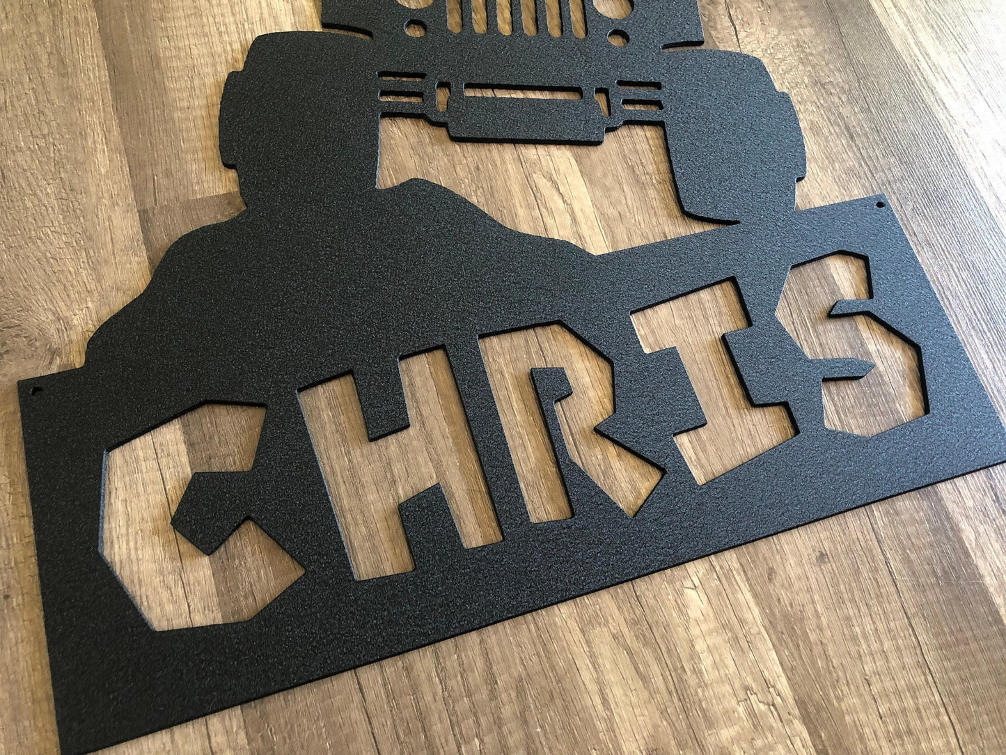 JEEP Inspired - Off Road - Personalized Steel Sign - Metal Art - SQ12-36