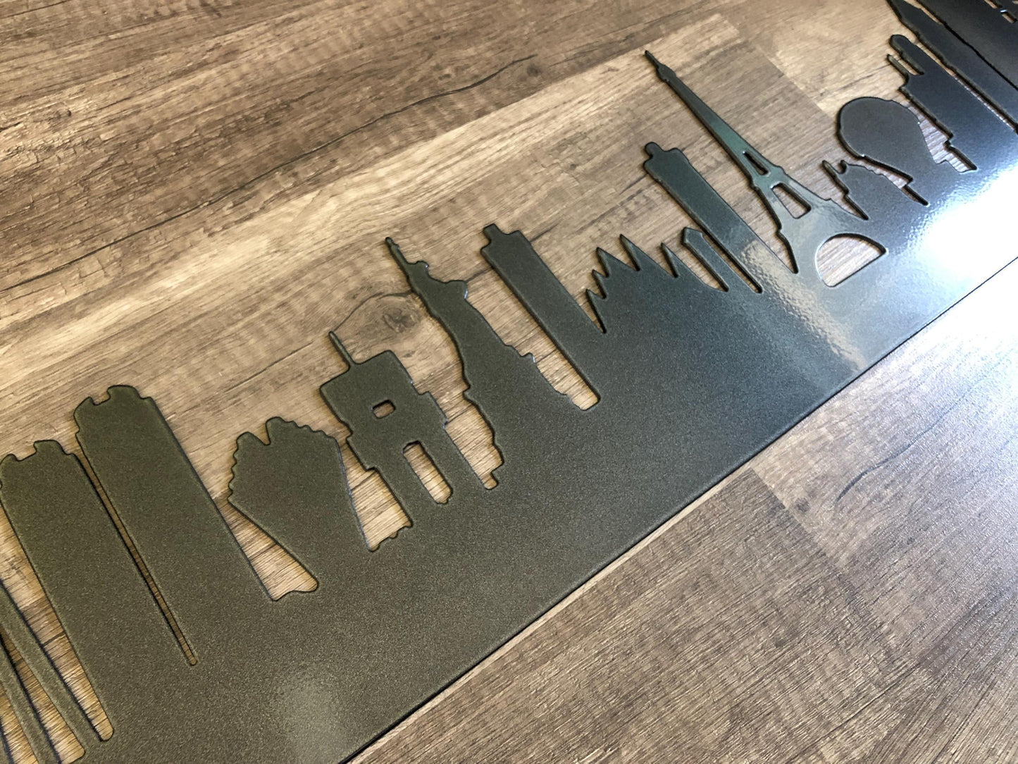 Las Vegas Nevada Skyline - Decorative Steel Sign - Metal Art