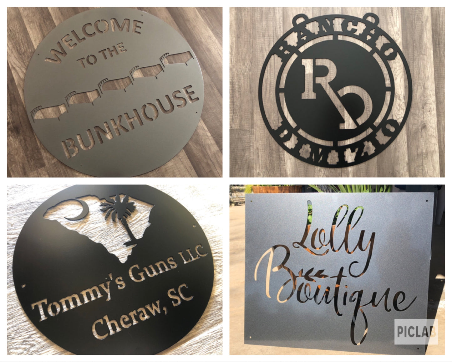 Custom Logo, Brand, Business, Idea - Personalized Steel Sign - Metal Art