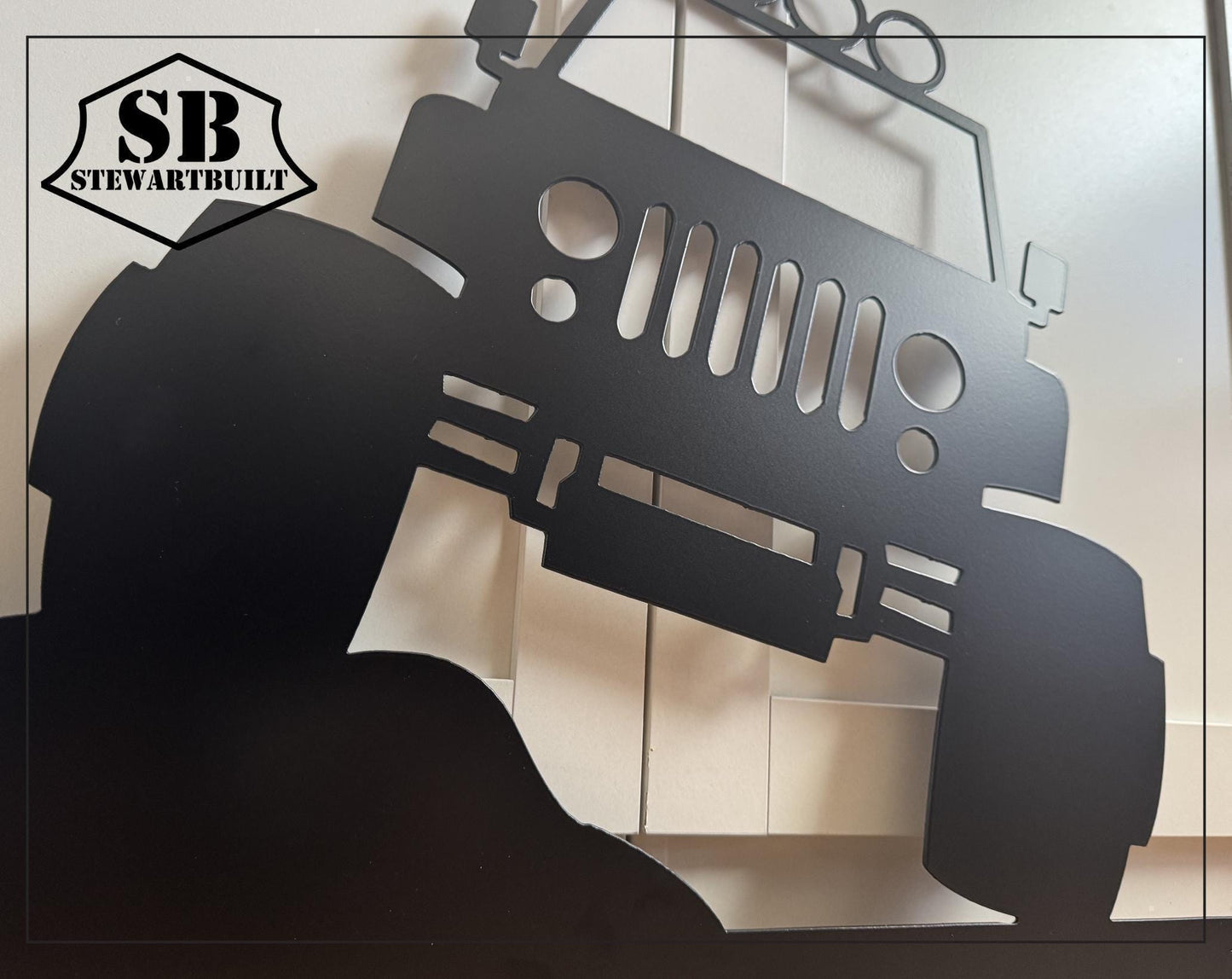 JEEP Inspired - Off Road - Steel Sign - Metal Art - SQ12-36