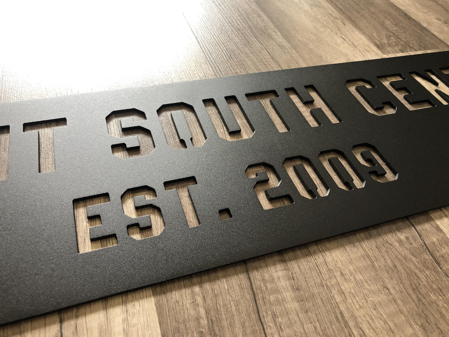 CROSSFIT - GYM - BUSINESS Name Sign - Personalized Steel Sign - Metal Art