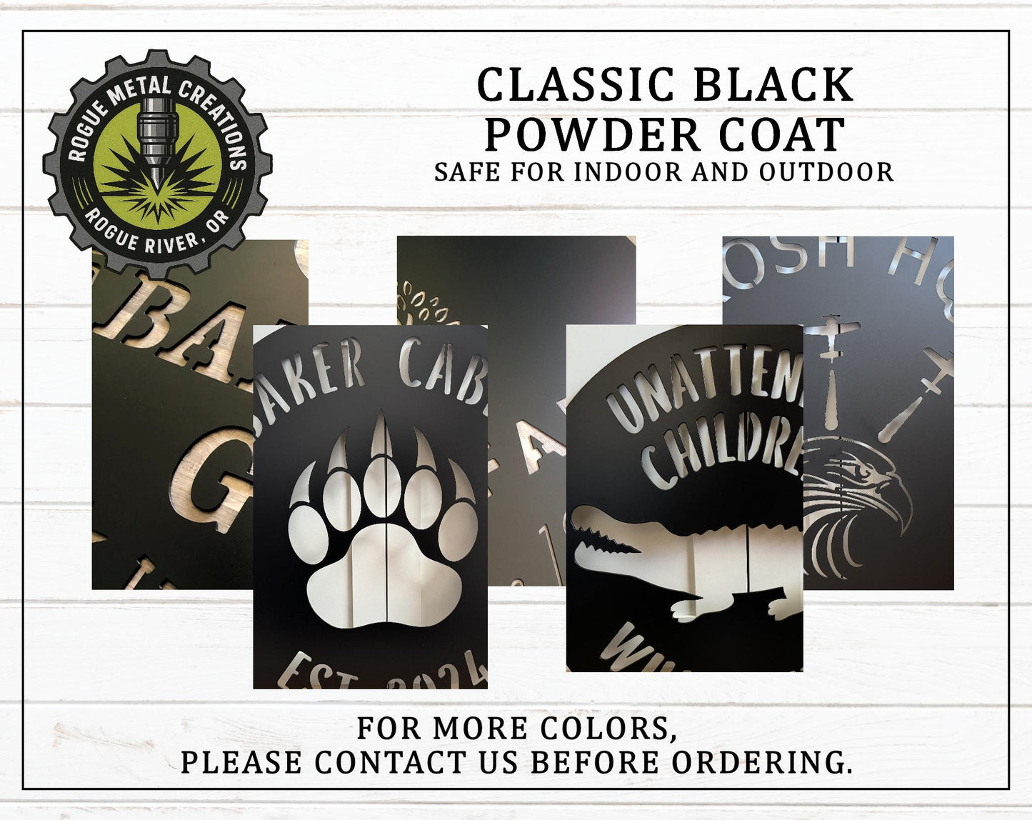 Custom Logo, Brand, Business, Idea - Personalized Steel Sign - Metal Art