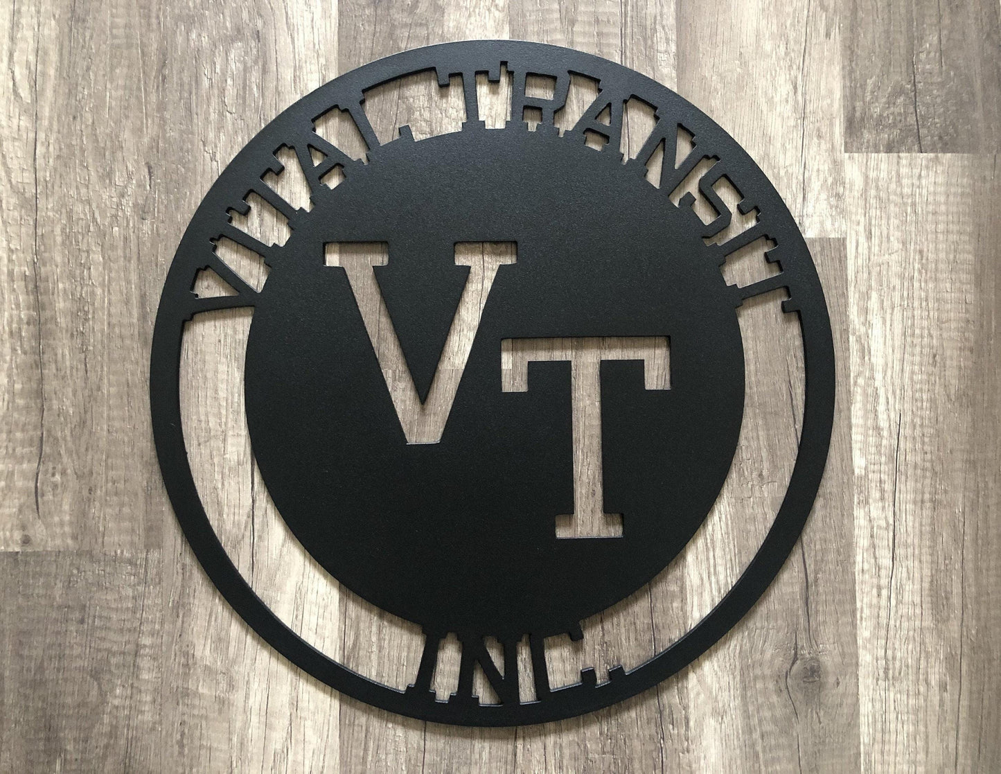 Business Name Sign - Sign- Personalized Steel Sign - Metal Art - SQ100
