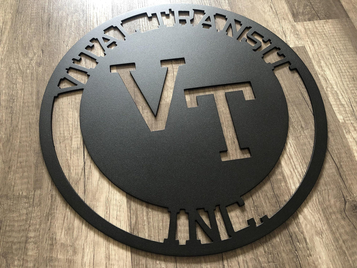 Business Name Sign - Sign- Personalized Steel Sign - Metal Art - SQ100