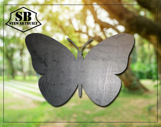 METAL BUTTERFLY - Garden - Home - Steel Wall Art - SQ100