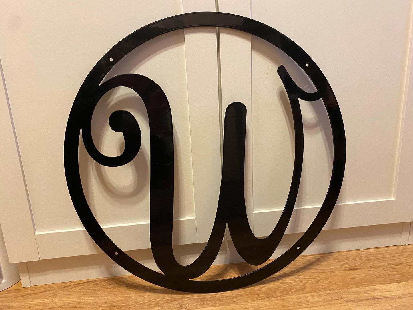 METAL LETTER - House Monogram - Gate Letter  - Steel Sign - Wall Art - SQ12-36