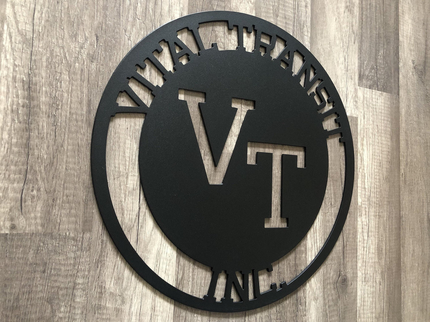 Business Name Sign - Sign- Personalized Steel Sign - Metal Art - SQ100