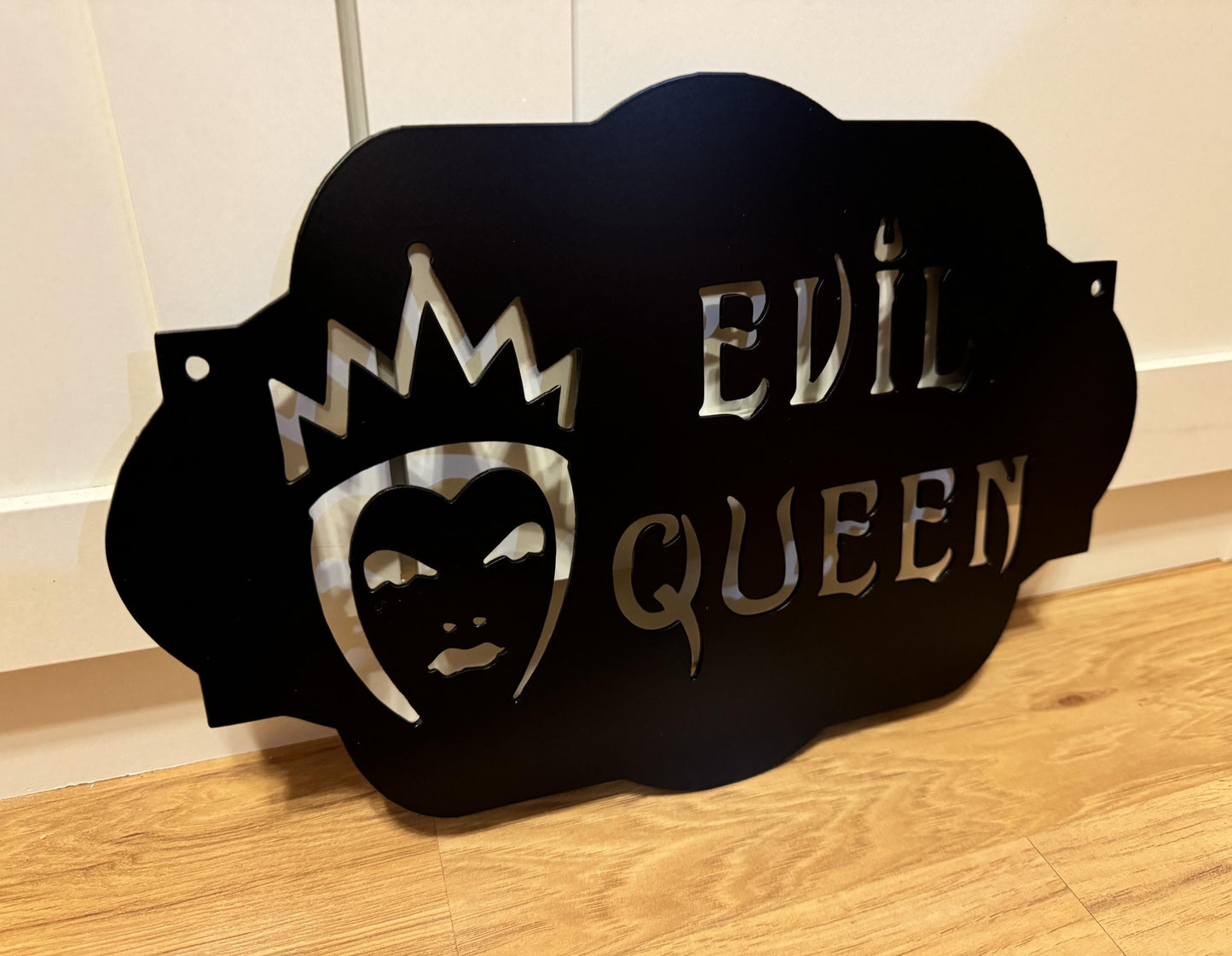 EVIL QUEEN inspired Steel Sign - Kids Movie Metal Art